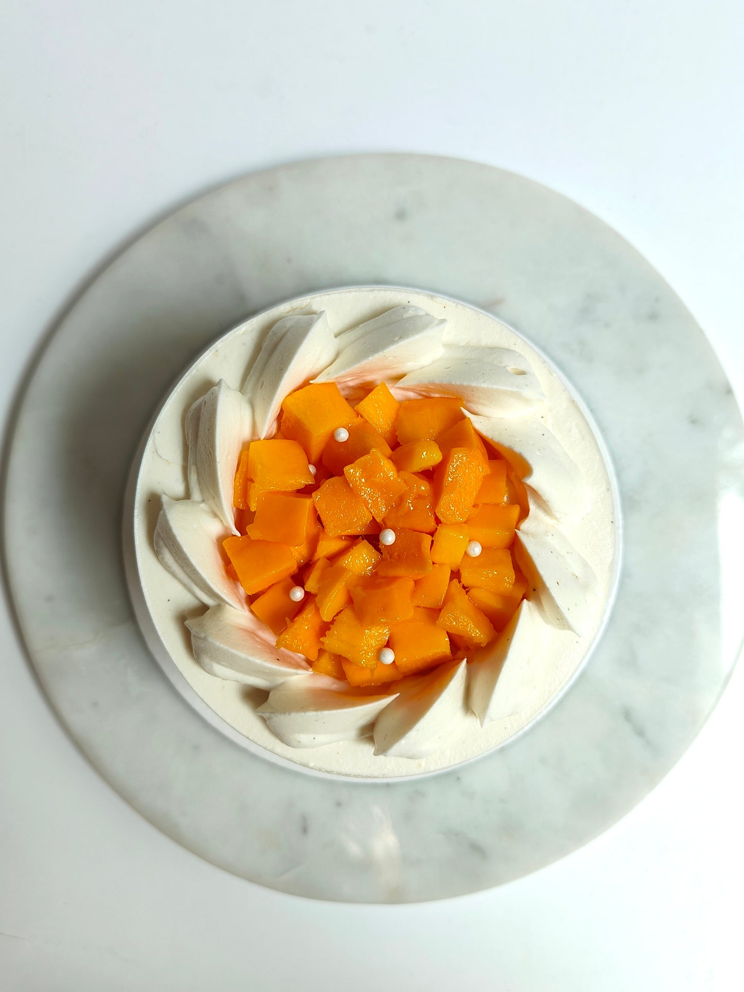 Mango Vanilla Cake