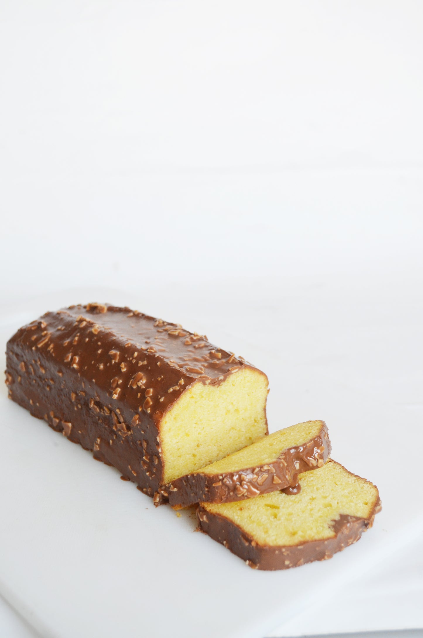 Orange Loaf with Rocher Glaze