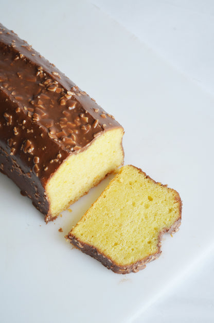 Orange Loaf with Rocher Glaze