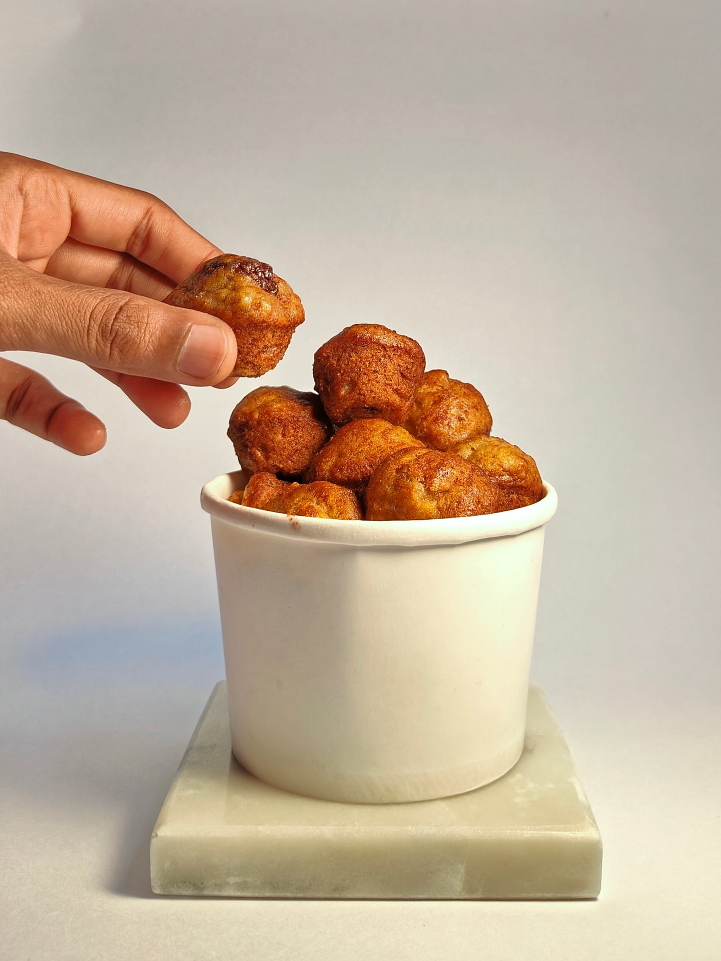 Banana Walnut Mini Muffins