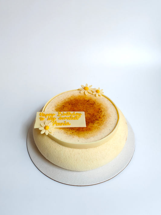 Vanilla Brûlée Entremet