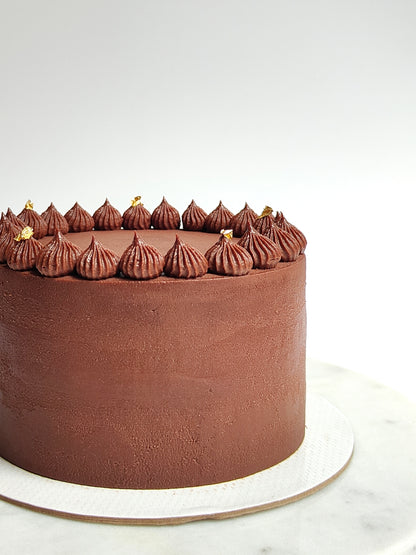 Classic Chocolate Truffle Cake