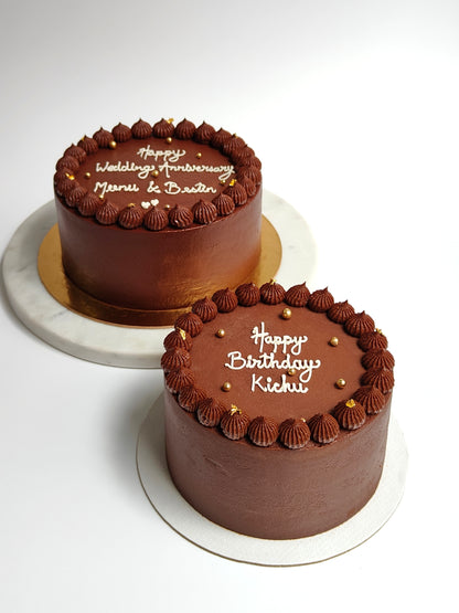 Classic Chocolate Truffle Cake