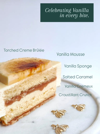 Vanilla Brûlée Entremet